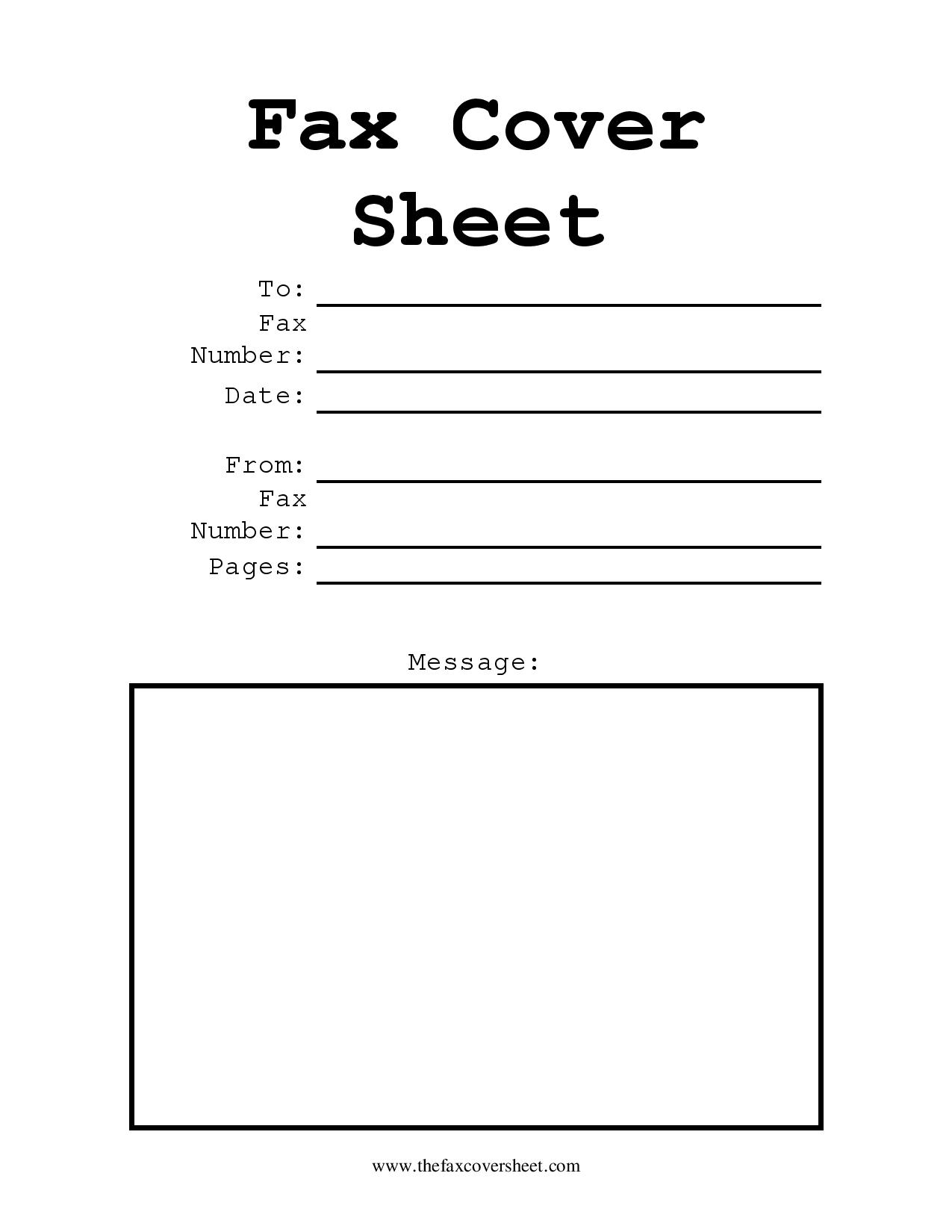 Editable Fax Cover Sheet Template Free Pdf Word Editable Fax Cover Sheet Template Free Pdf Word